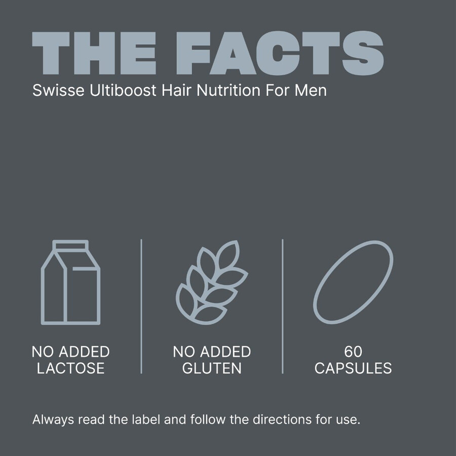 swisse ultiboost hair nutrition for men hair growth support