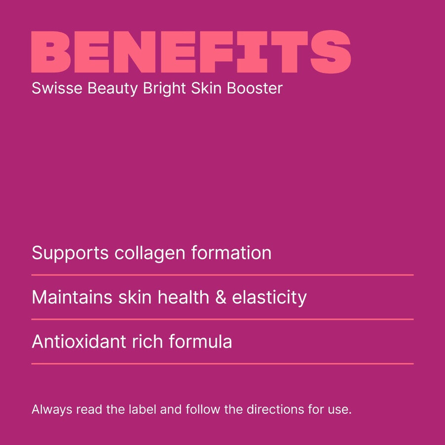 swisse beauty bright skin booster with nicotinamide