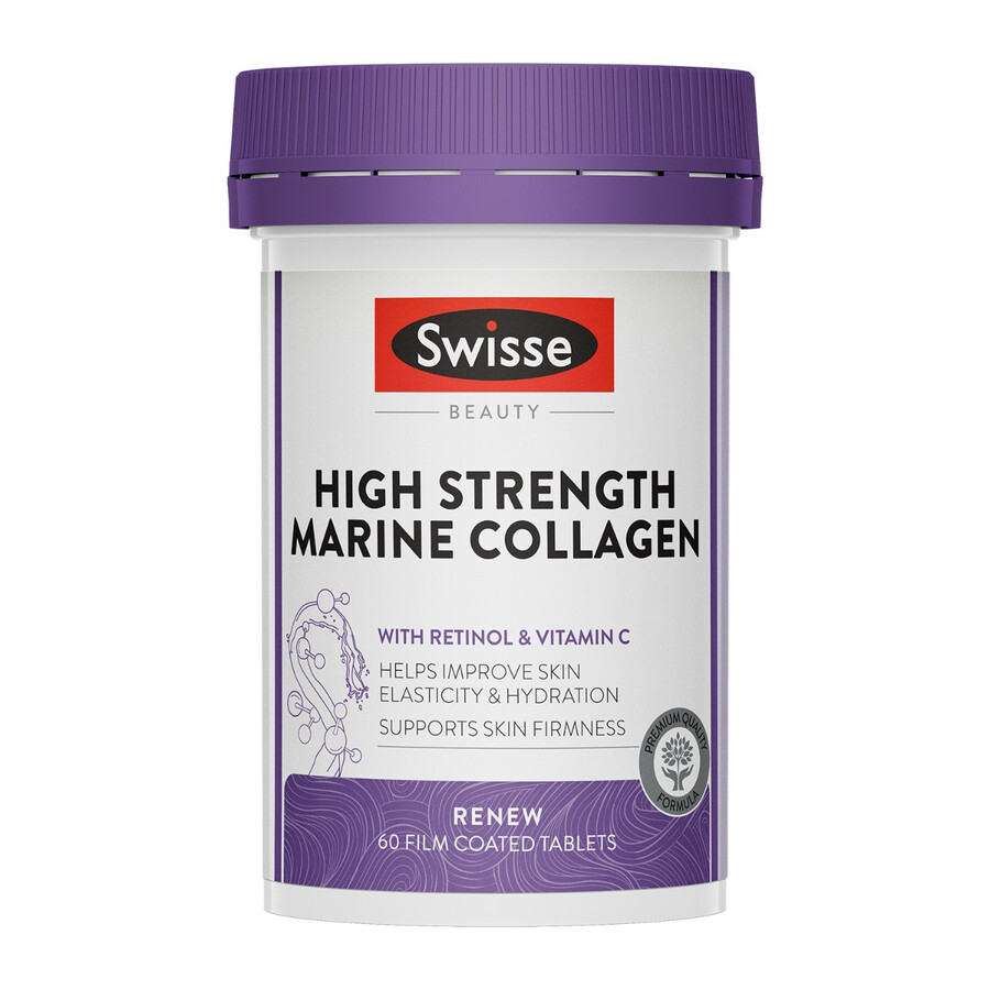 swisse beauty high strength marine collagen with retinol