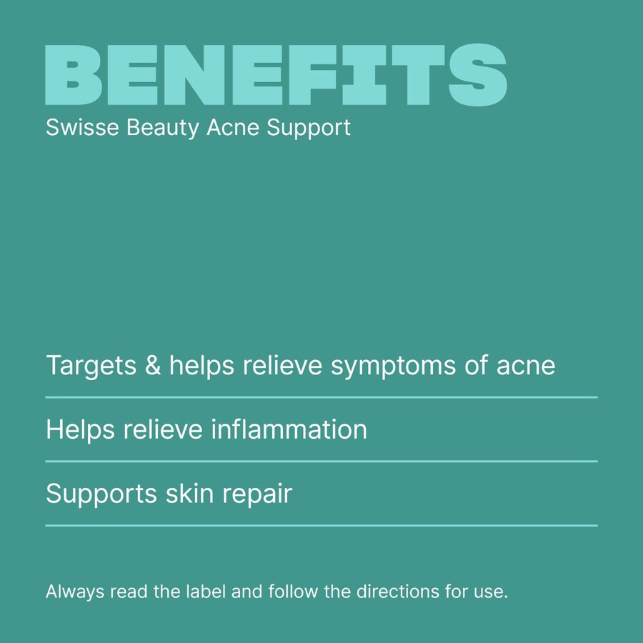 swisse beauty acne support clear skin solution with silymarin