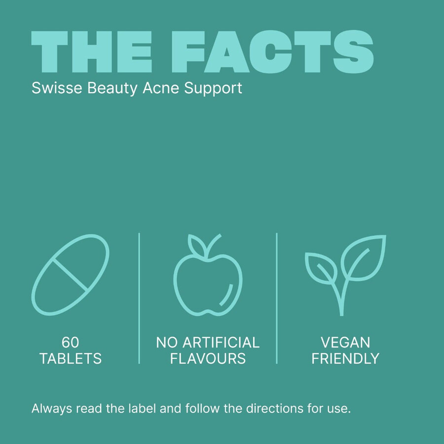 swisse beauty acne support clear skin solution with silymarin