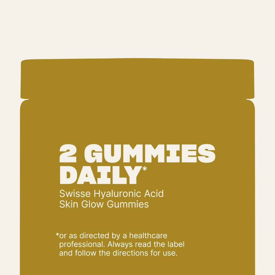 swisse hyaluronic acid skin glow gummies with vitamin c