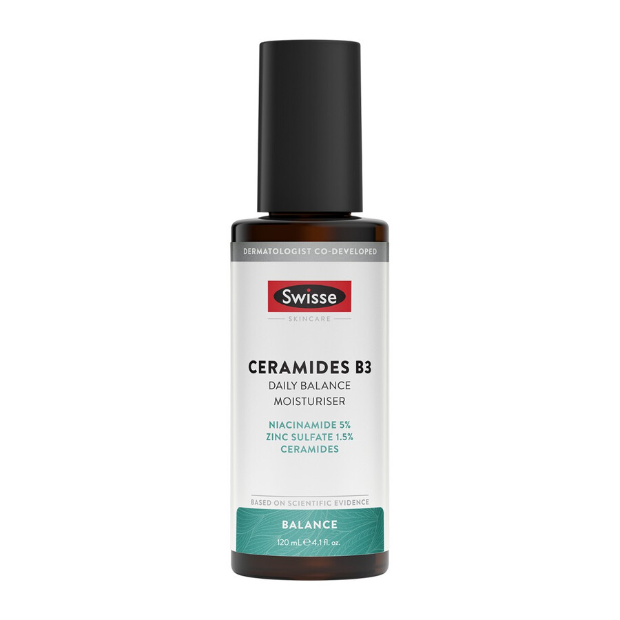 swisse skincare ceramides b3 daily balance moisturiser balance
