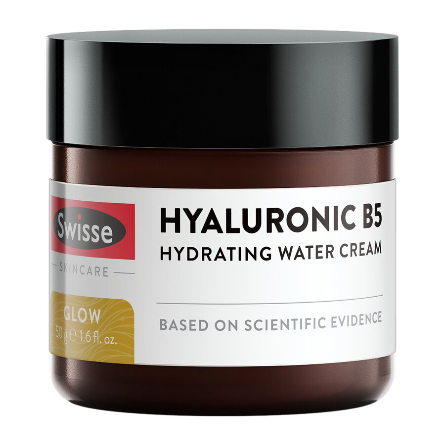 swisse skincare hyaluronic b5 hydrating water cream glow