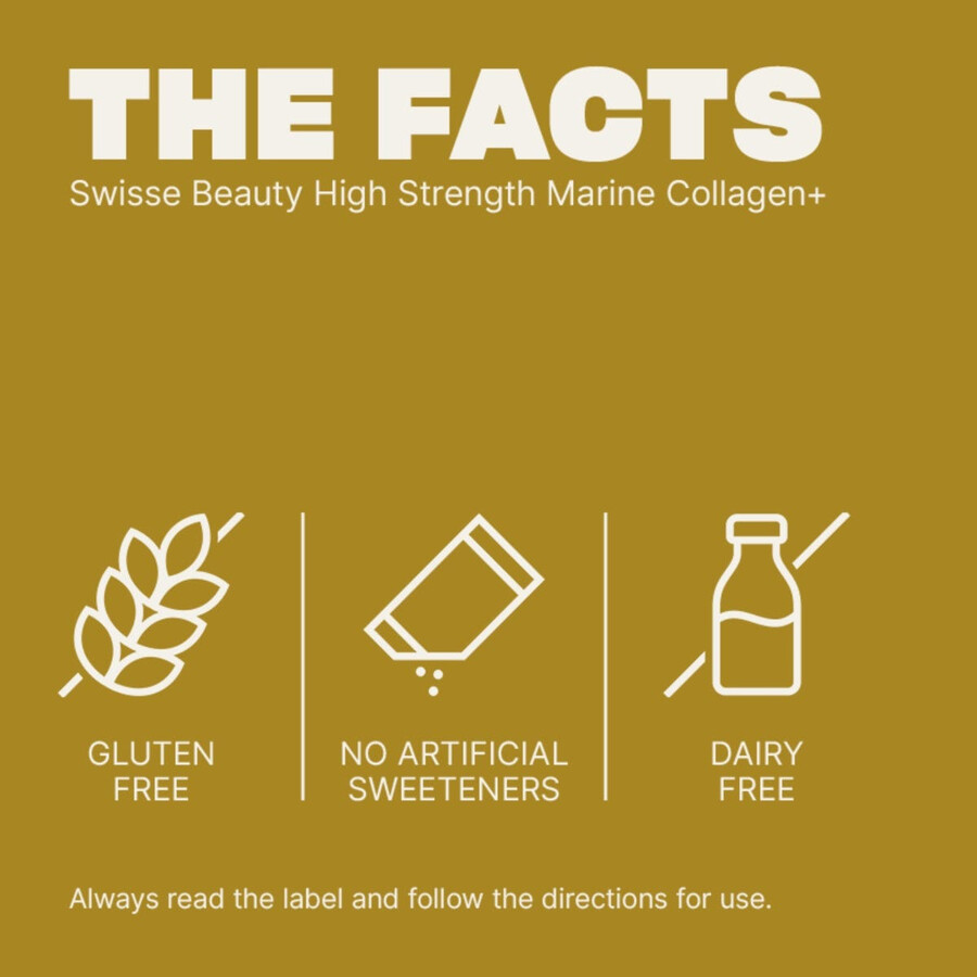 swisse beauty high strength marine collagen unflavoured powder
