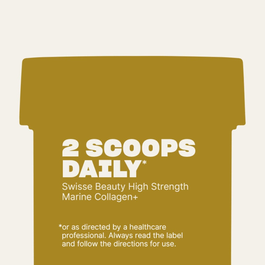 swisse beauty high strength marine collagen unflavoured powder