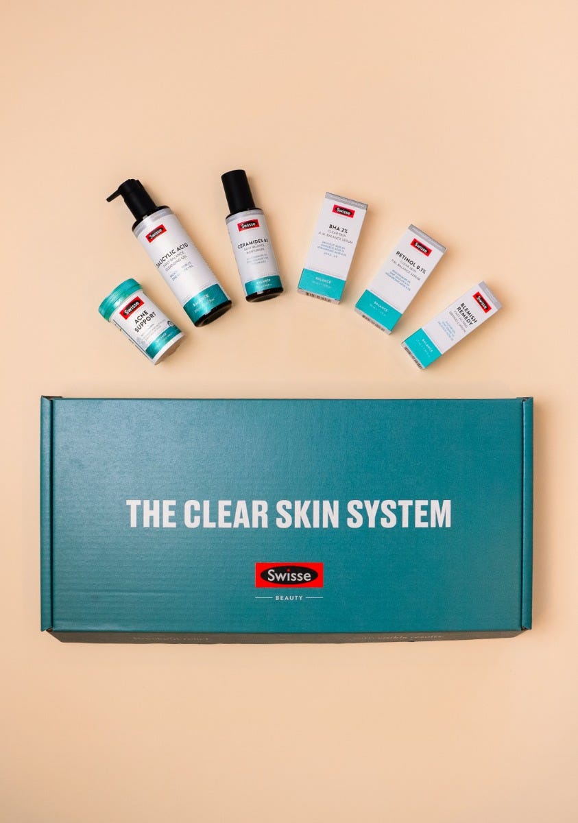 swisse beauty the clear skin system