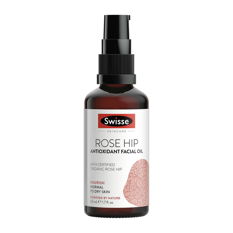 swisse skincare rose hip antioxidant facial oil nourish