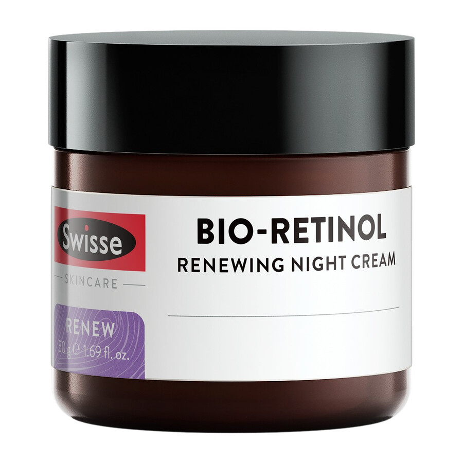 swisse skincare bio-retinol renewing night cream renew