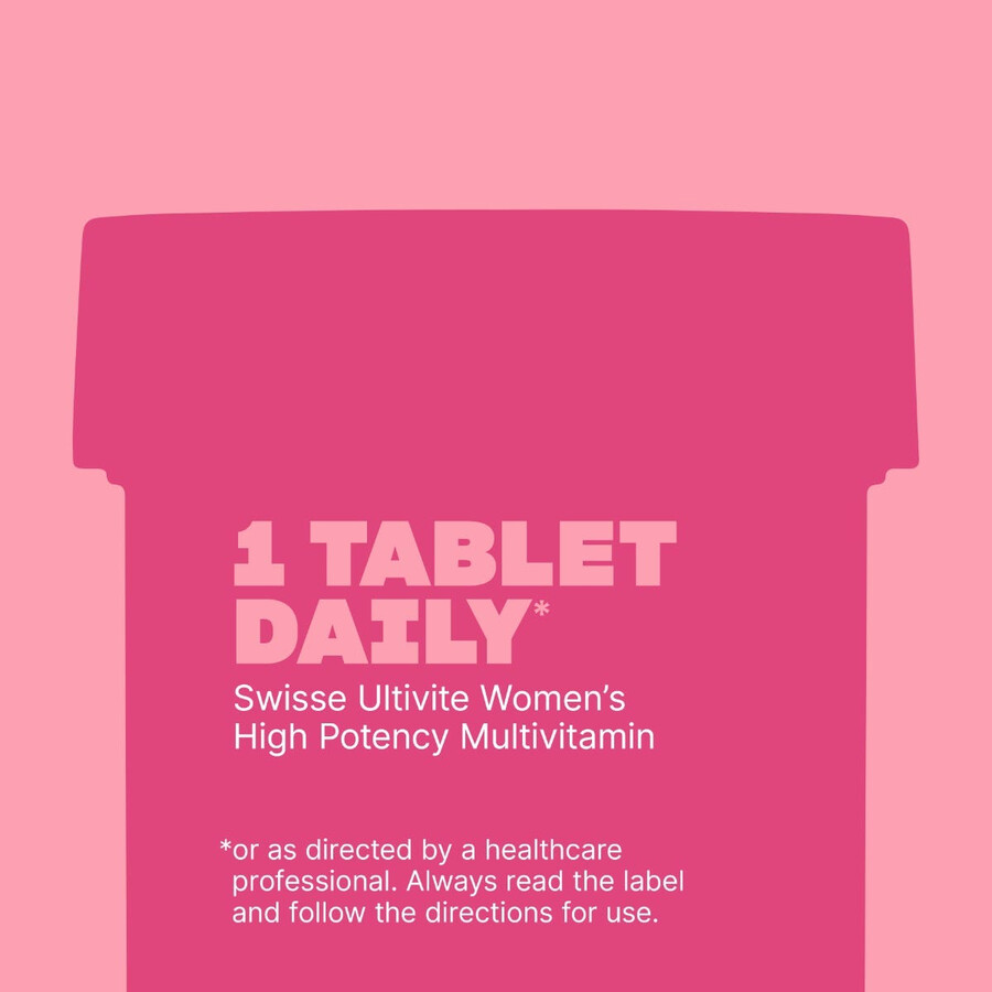 swisse ultivite womens high potency multivitamin