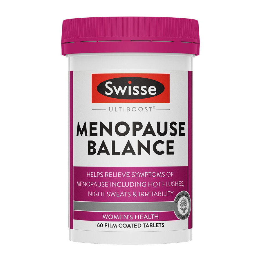 swisse ultiboost menopause balance hot flush support