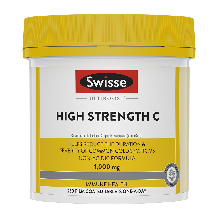 swisse ultiboost high strength c daily immune support 1000mg