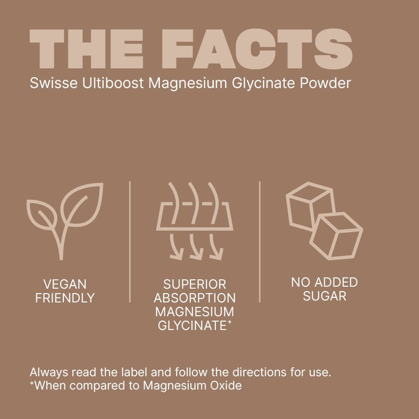 swisse ultiboost magnesium glycinate powder