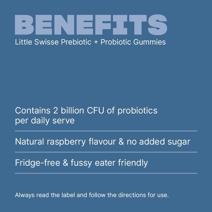 little swisse prebiotic probiotic gummies