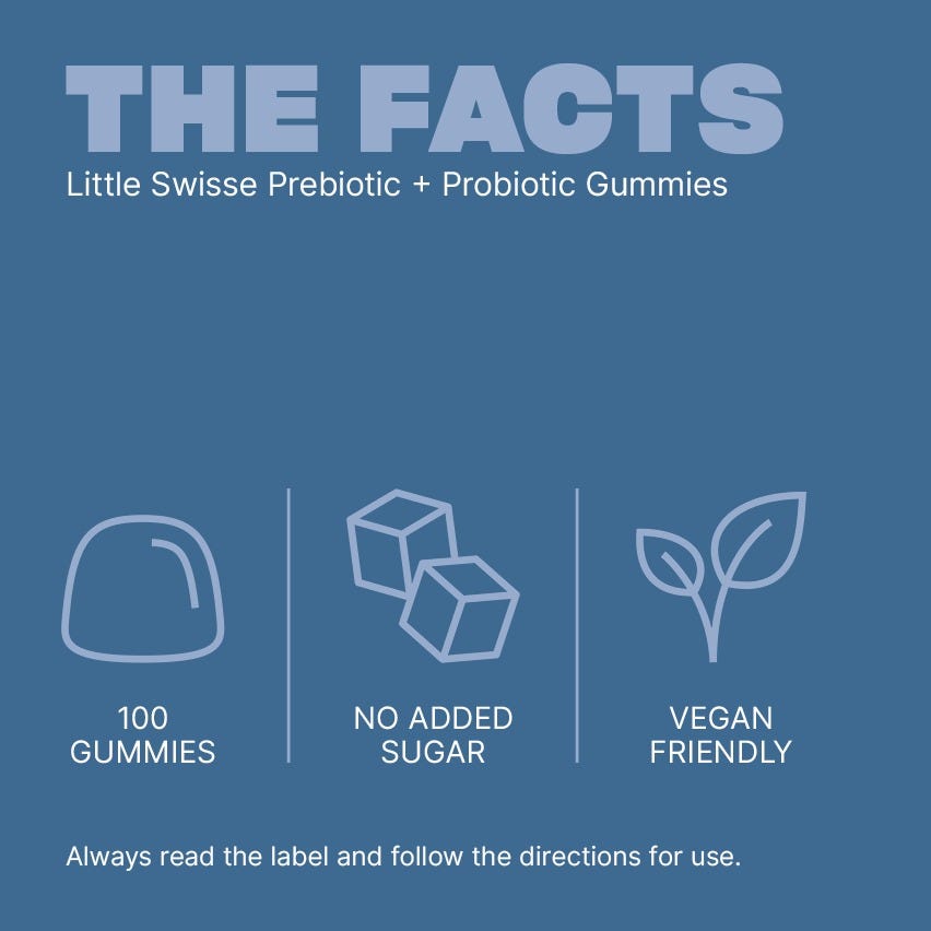 little swisse prebiotic probiotic gummies