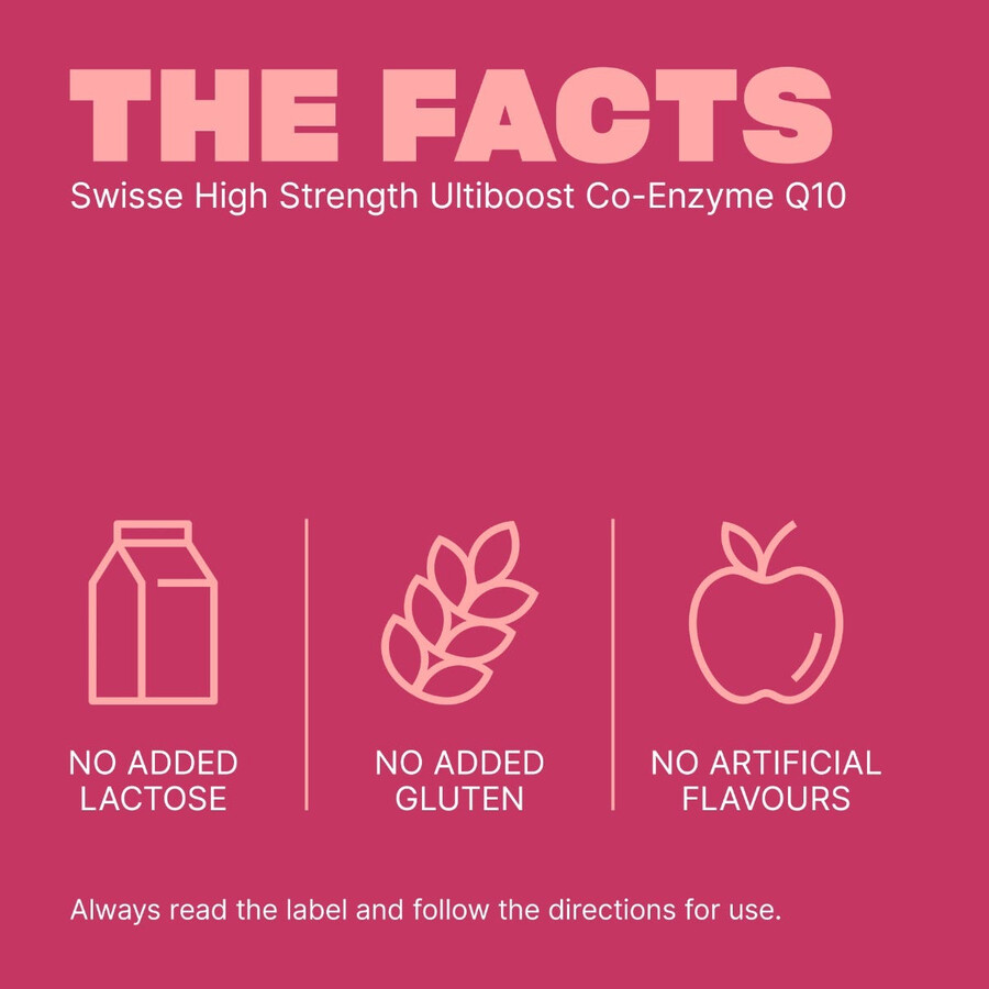 swisse ultiboost high strength co-enzyme q10 heart health