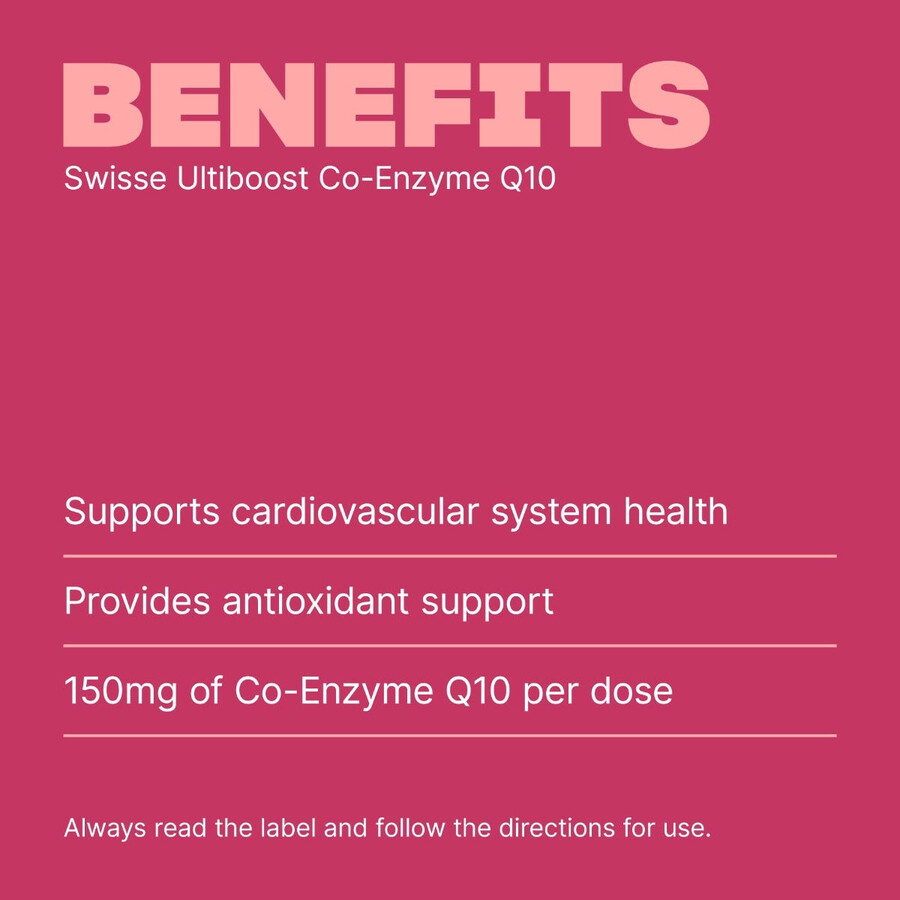 swisse ultiboost co-enzyme q10