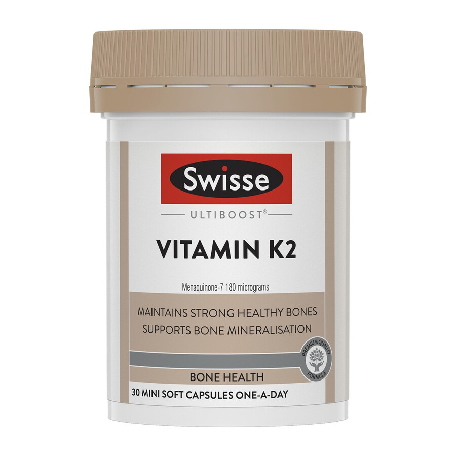 swisse ultiboost vitamin k2 strong healthy bone support