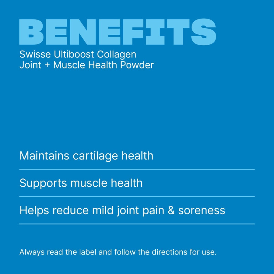 swisse ultiboost collagen joint muscle health powder joint health