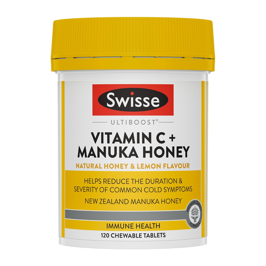 swisse ultiboost vitamin c manuka honey immune system health support