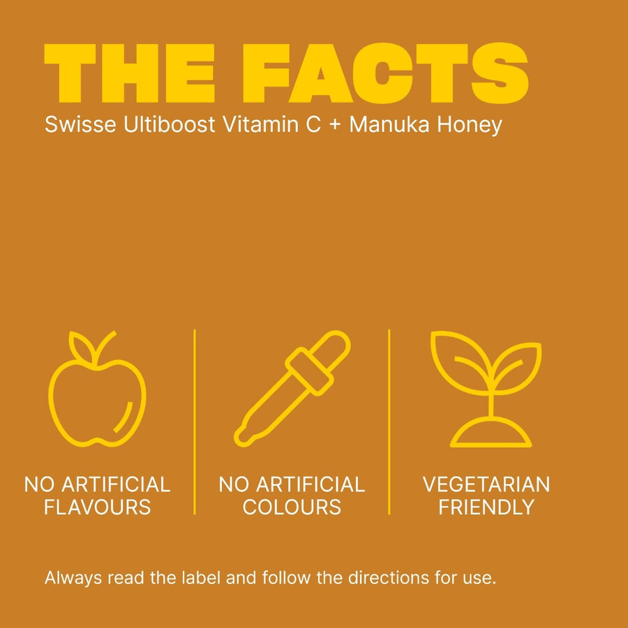 swisse ultiboost vitamin c manuka honey immune system health support
