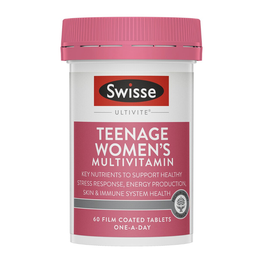 swisse ultivite teenage womens multivitamin immune system health support