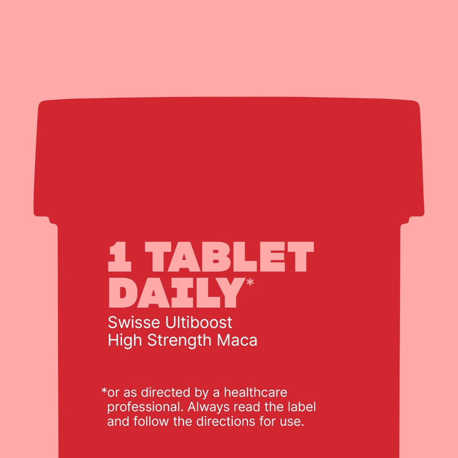 swisse ultiboost high strength maca healthy libido support