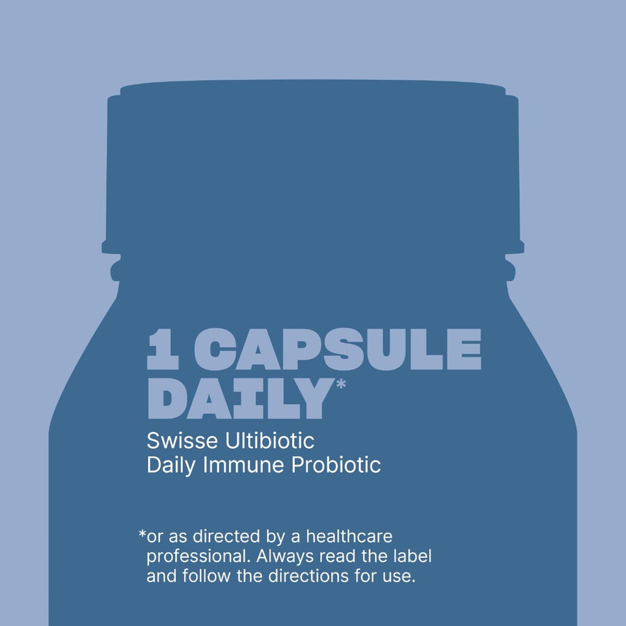 swisse ultibiotic daily immune probiotic immune system support