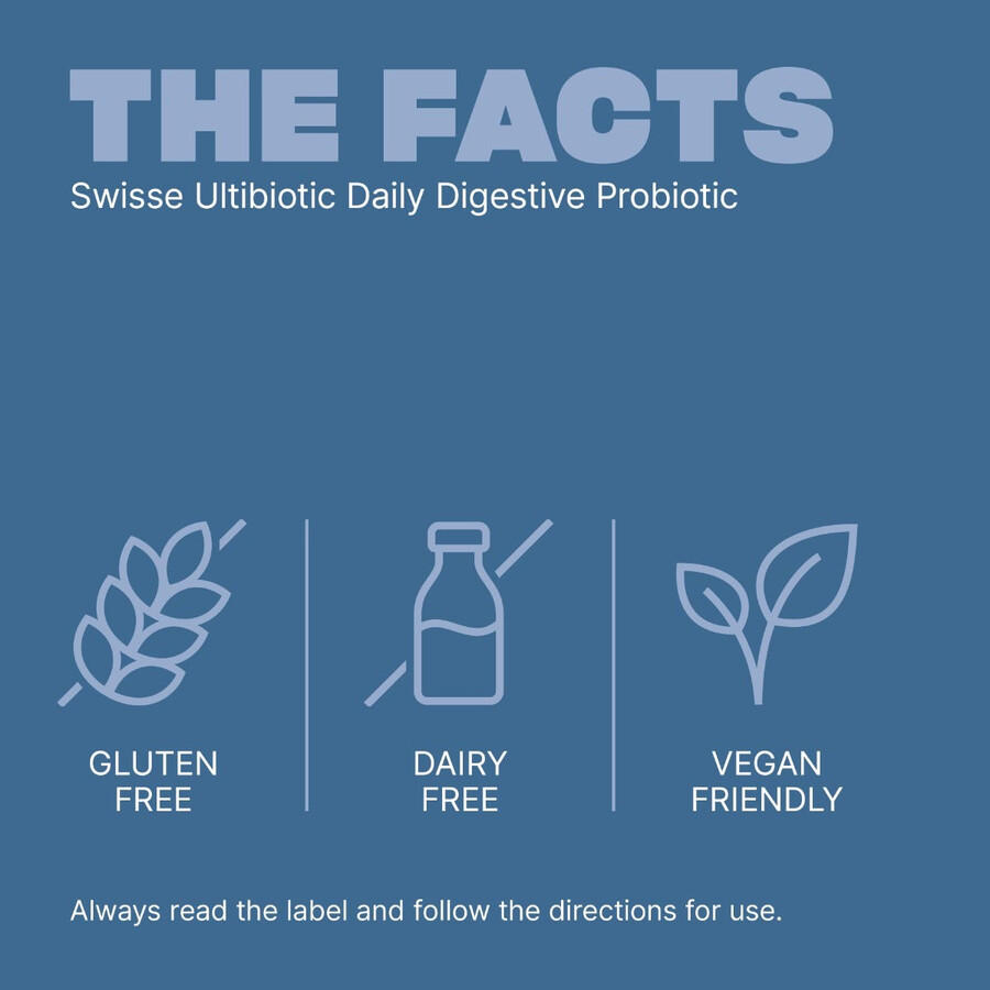 swisse ultibiotic daily digestive probiotic digestive system health support