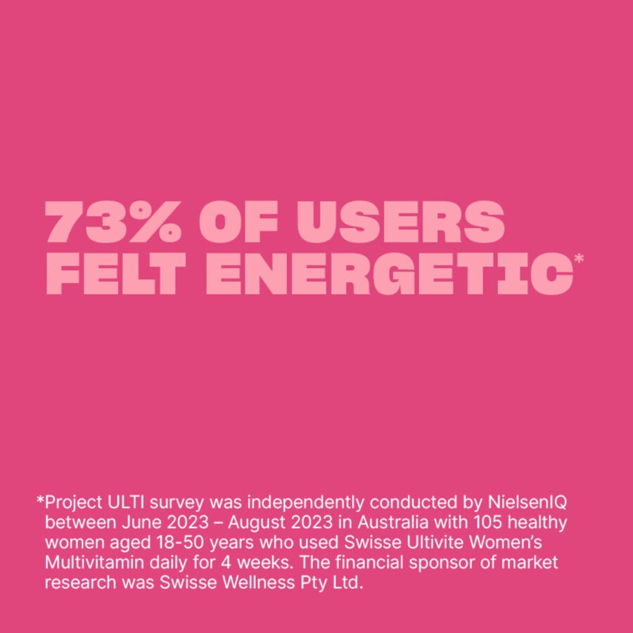 swisse ultivite womens multivitamin energy production support