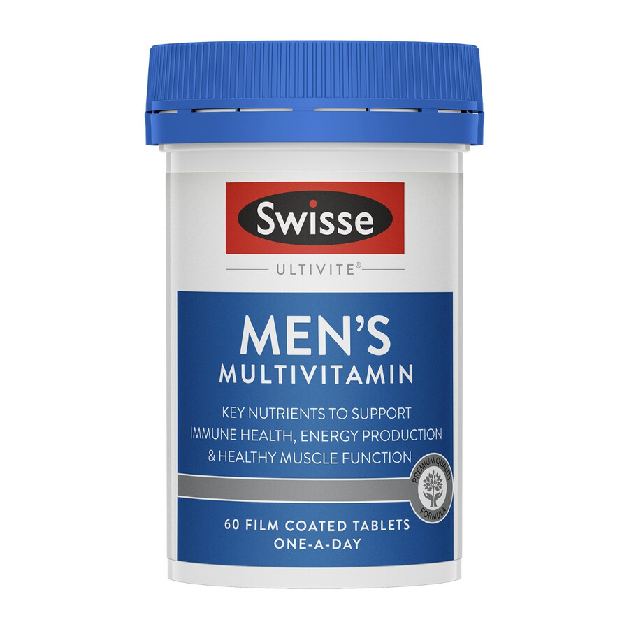 swisse ultivite mens multivitamin energy production support