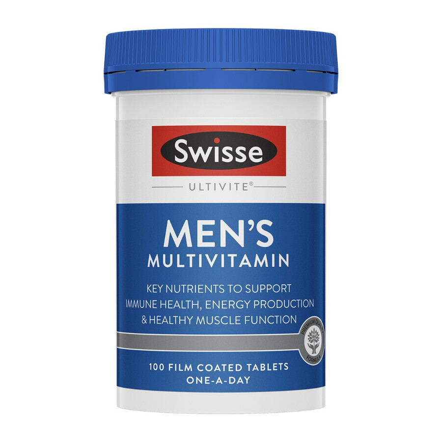 swisse ultivite mens multivitamin energy production support