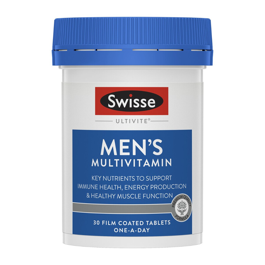swisse ultivite mens multivitamin energy production support