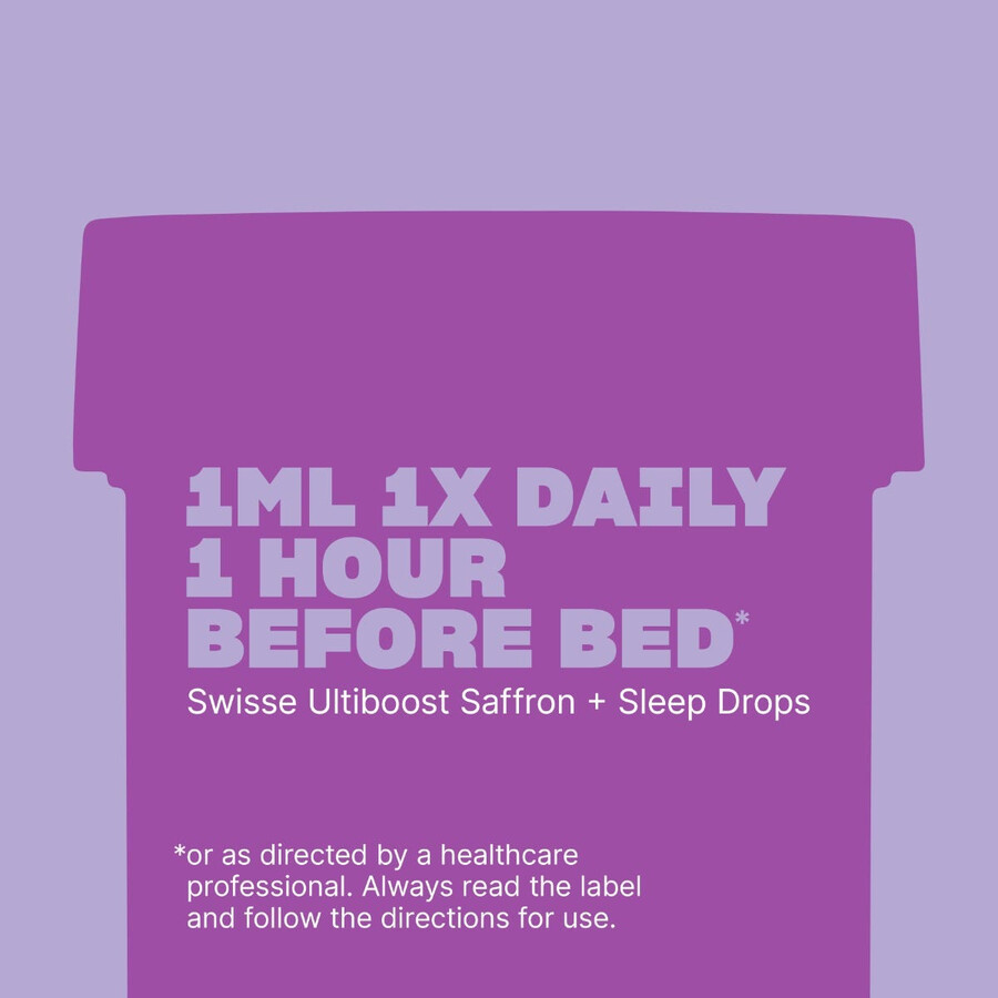 swisse ultiboost saffron sleep drops rapidly absorbed form