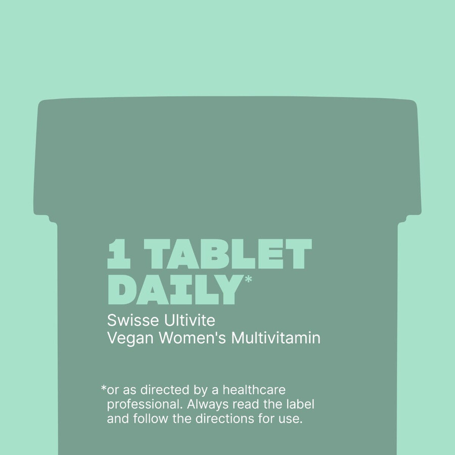 swisse ultivite vegan womens multivitamin support energy production
