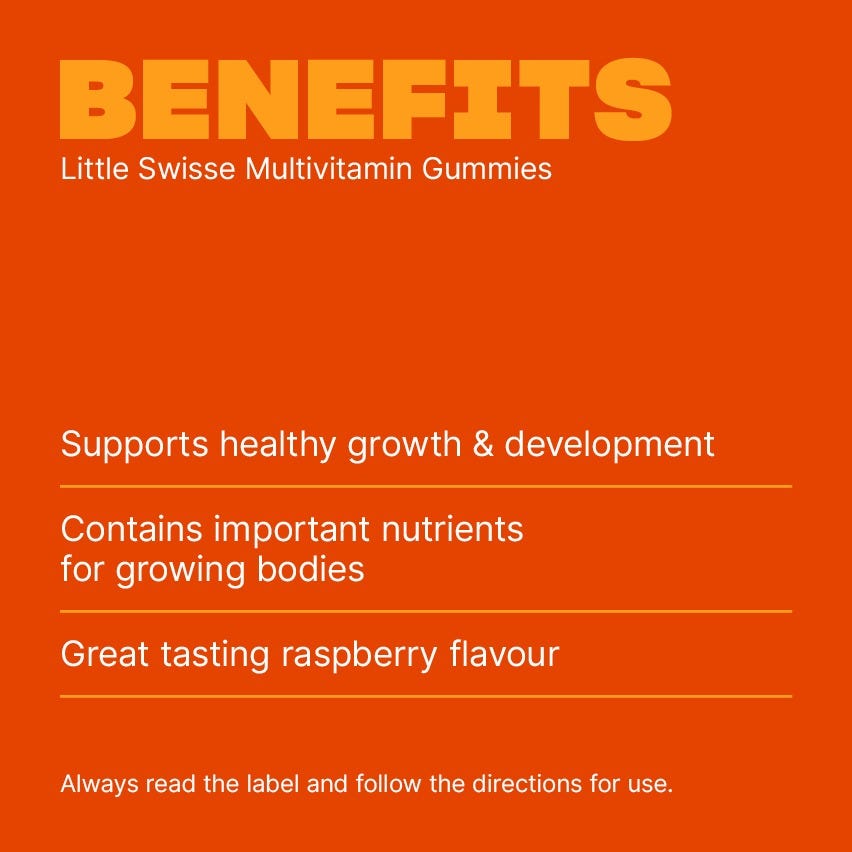 little swisse multivitamin gummies