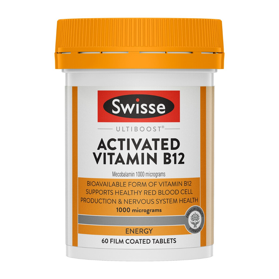 swisse ultiboost - activated vitamin b12 supplements